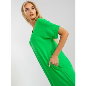 Dámské šaty Fashionhunters Green obraz