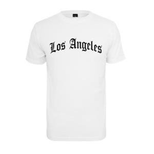 Los Angeles Wording Tričko bílé obraz