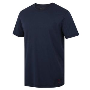 Pánské bavlněné triko HUSKY Tee Base M dark blue obraz