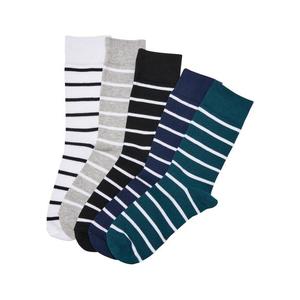 Ponožky s malými proužky 5-balení zimní barvy obraz