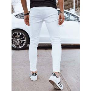 Pánské bílé džínové kalhoty Dstreet obraz