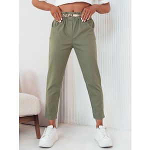 Dámské látkové kalhoty ERLON, zelené Dstreet obraz