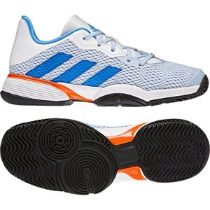 Juniorská tenisová obuv adidas Barricade K Blue/White EUR 38 2/3 obraz