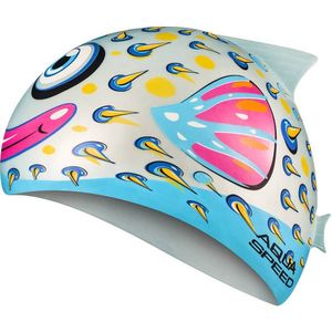 AQUA SPEED Kids's Swimming Caps ZOO Fish obraz