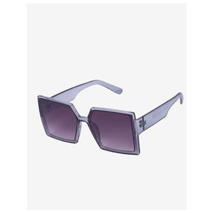 Shelvt Women's Square Grey Sunglasses obraz