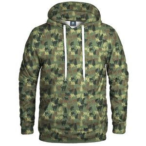 Aloha From Deer Unisex's Camo Cats Pullover Hoodie H-K AFD090 obraz