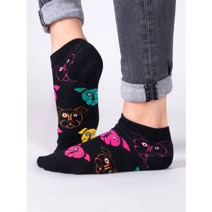 Yoclub Unisex's Ankle Funny Cotton Socks Patterns Colours SKS-0086U-A400 obraz