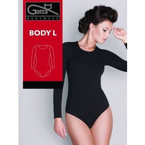 Black body with long sleeves obraz