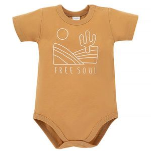 Pinokio Kids's Free Soul Shortsleeve Buttoned Bodysuit obraz