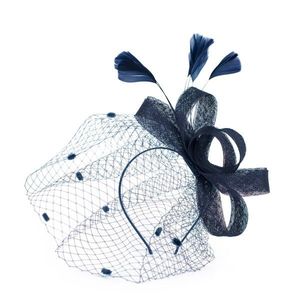 Art Of Polo Woman's Fascinator cz22171 Navy Blue obraz