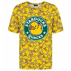 Mr. GUGU & Miss GO Unisex's Starducks T-Shirt Tsh2348 obraz