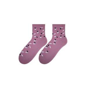 Socks Bratex D-005 Women Women's Winter Half-Terry Pattern 36-41 pink 036 obraz