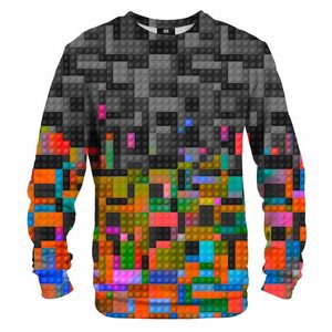 Mr. GUGU & Miss GO Unisex's Colorful Blocks Sweater S-Pc2071 obraz