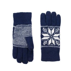 Art Of Polo Unisex's Gloves rk18608 Navy Blue obraz