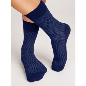NOVITI Man's Socks SB004-M-02 Navy Blue obraz