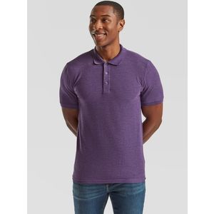 Iconic Polo Friut of the Loom Purple Men's T-shirt obraz