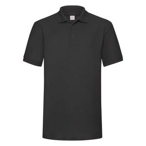 Heavy Polo Friut of the Loom Black T-Shirt obraz