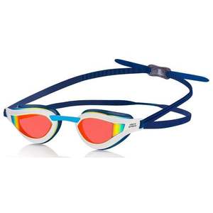 AQUA SPEED Unisex's Swimming Goggles Rapid Mirror White/Navy Blue Pattern 51 obraz