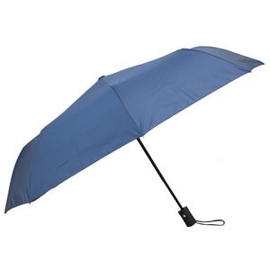 Semiline Unisex's Short Semi-automatic Umbrella L2050-1 Navy Blue obraz