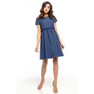 Tessita Woman's Dress T266 4 Navy Blue obraz