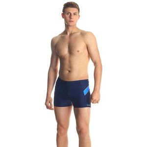 AQUA SPEED Man's Swimming Shorts William Navy Blue Pattern 432 obraz