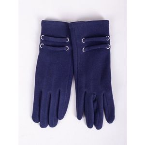 Yoclub Woman's Women's Gloves RES-0099K-195C Navy Blue obraz