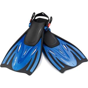 AQUA SPEED Unisex's Snorkel Flippers Wombat Navy Blue Pattern 11 obraz