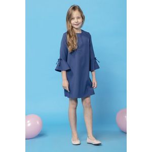 MiniMom by Tessita Kids's Dress MMD31 4 Navy Blue obraz