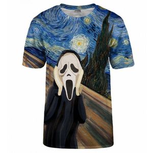 Bittersweet Paris Unisex's Real Scream T-Shirt Tsh Bsp261 obraz