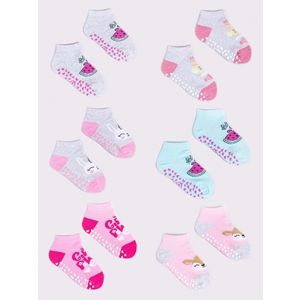 Yoclub Kids's 6Pack Girl's Ankle Socks SKS-0089G-AA0A-002 obraz