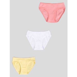 Yoclub Kids's Cotton Girls' Briefs Underwear 3-Pack BMD-0035G-AA30 obraz