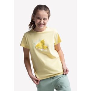 Volcano Kids's Regular T-Shirt T-Lemon Junior G02473-S22 obraz