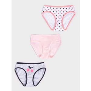 Yoclub Kids's Cotton Girls' Briefs Underwear 3-Pack BMD-0033G-AA30-002 obraz