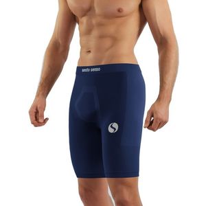 Sesto Senso Man's Thermo Cycling Shorts CL41 Navy Blue obraz