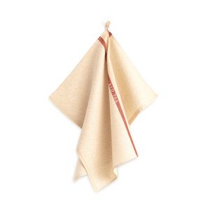 Zwoltex Unisex's Dish Towel Red Tea Leaves obraz