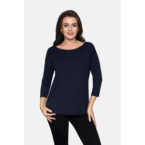 Babell Woman's Blouse Camille Navy Blue obraz