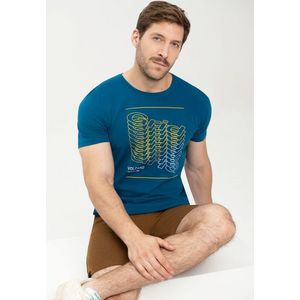 Volcano Man's T-shirt T-Grid M02015-S23 obraz