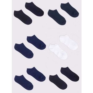 Yoclub Kids's Boys' Ankle Thin Cotton Socks Basic Plain Colours 6-Pack SKS-0027C-0000-004 obraz