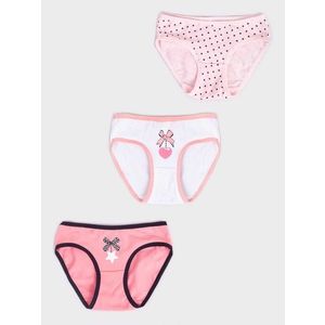 Yoclub Kids's Cotton Girls' Briefs Underwear 3-Pack BMD-0033G-AA30-001 obraz