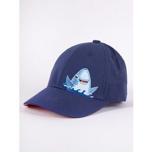 Yoclub Kids's Boy's Baseball Cap CZD-0626C-A100 Navy Blue obraz