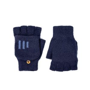 Art Of Polo Man's Gloves Rk22235 Navy Blue obraz