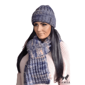 Dámský set Kamea Kamea_Set_Hat&Scarf_K.21.236.16_Jeans obraz