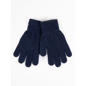 Yoclub Kids's Children's Basic Gloves RED-MAG4U-0050-002 Navy Blue obraz