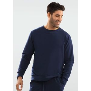 DKaren Man's Sweatshirt Justin Navy Blue obraz
