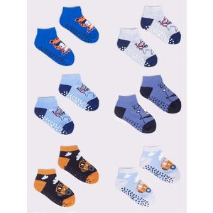 Yoclub Kids's 6Pack Boy's Ankle Socks SKS-0089C-AA0A-002 obraz