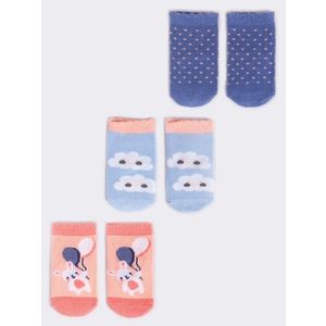 Yoclub Kids's 3Pack Baby Girl's Socks SKA-0110G-AA30-001 obraz