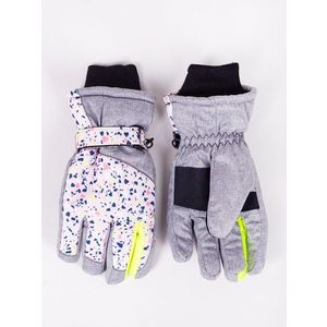 Yoclub Kids's Children's Winter Ski Gloves REN-0238G-A150 obraz