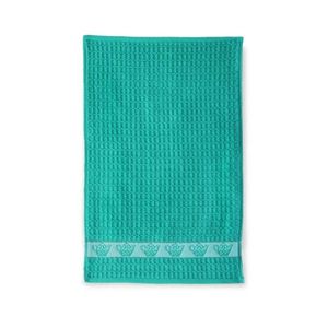 Zwoltex Unisex's Kitchen Towel Podwieczorek Turquise/Pattern obraz