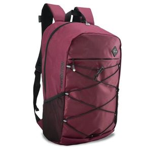 Semiline Unisex's Tourist Backpack A3033-3 Black/Cherry obraz