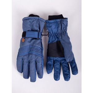 Yoclub Man's Men's Winter Ski Gloves REN-0281F-A150 Navy Blue obraz